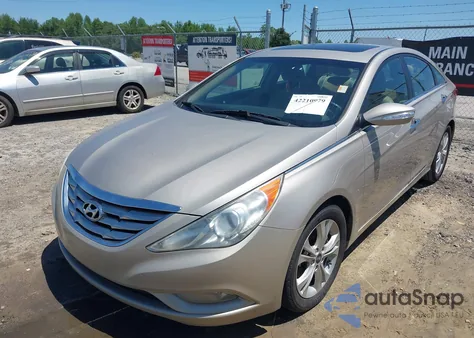 2011 Hyundai Sonata Limited из США, поврежденный, VIN 5NPEC4AC3BH106087